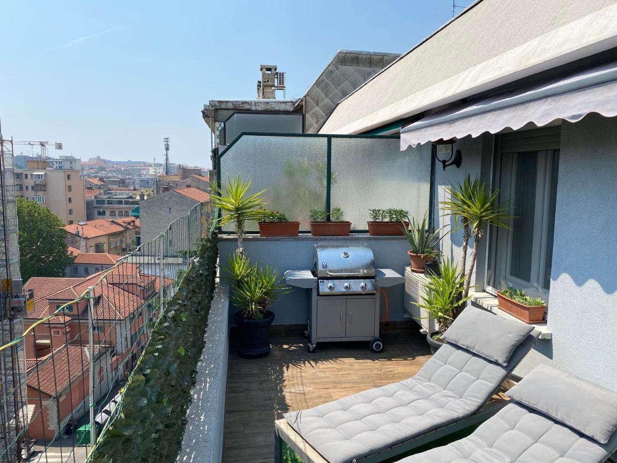 Appartamento La Terrazza Terst Exteriér fotografie